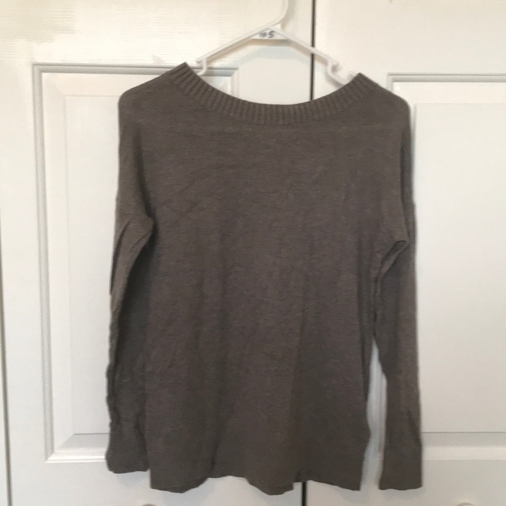 Banana republic brownish grey sweater